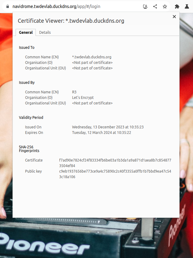 navidrome https /2023/12/homelab_ssl/images/navidrome.png